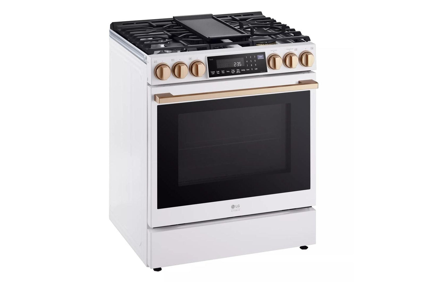 LSGS6338N LG STUDIO 6.3 cu. ft. InstaView® Gas Slide-in Range with ProBake Convection® and Air Fry