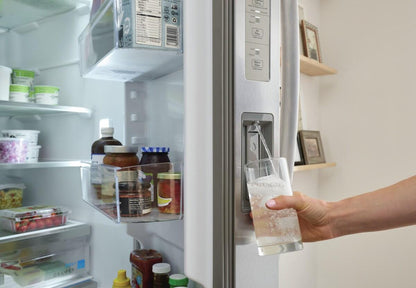 Frigidaire GRSN2620AF 26 Cu. Ft. 36" Standard Depth Side by Side Refrigerator