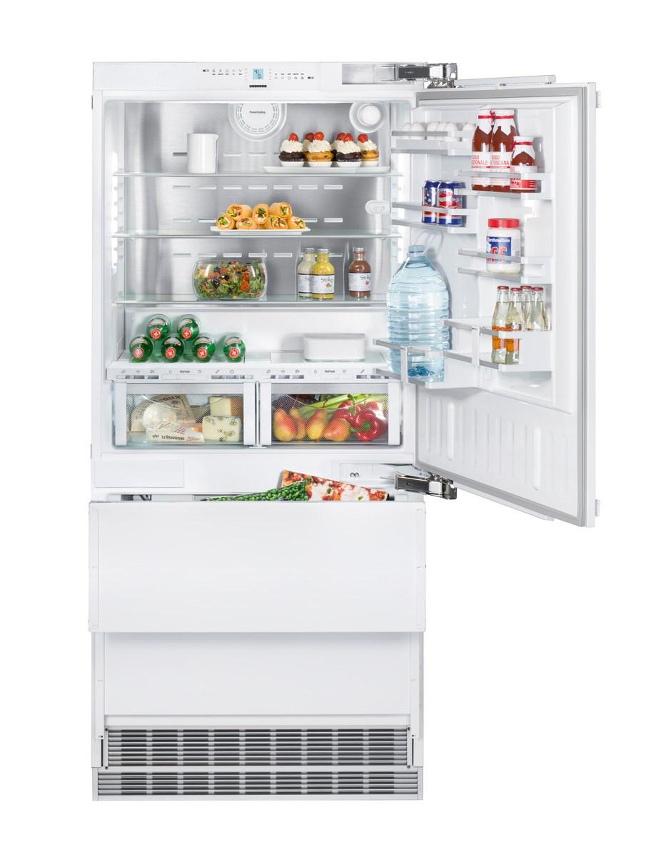 Liebherr HCB2090 Combined refrigerator-freezer with BioFresh and NoFrost for integrated use