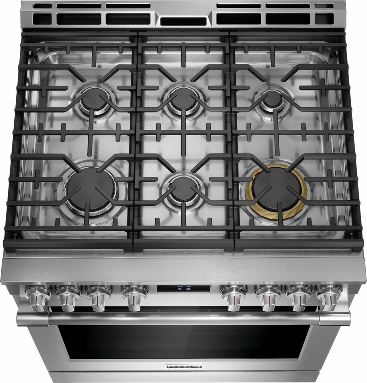 Frigidaire Professional 30" Gas Range with No Preheat and Air Fry