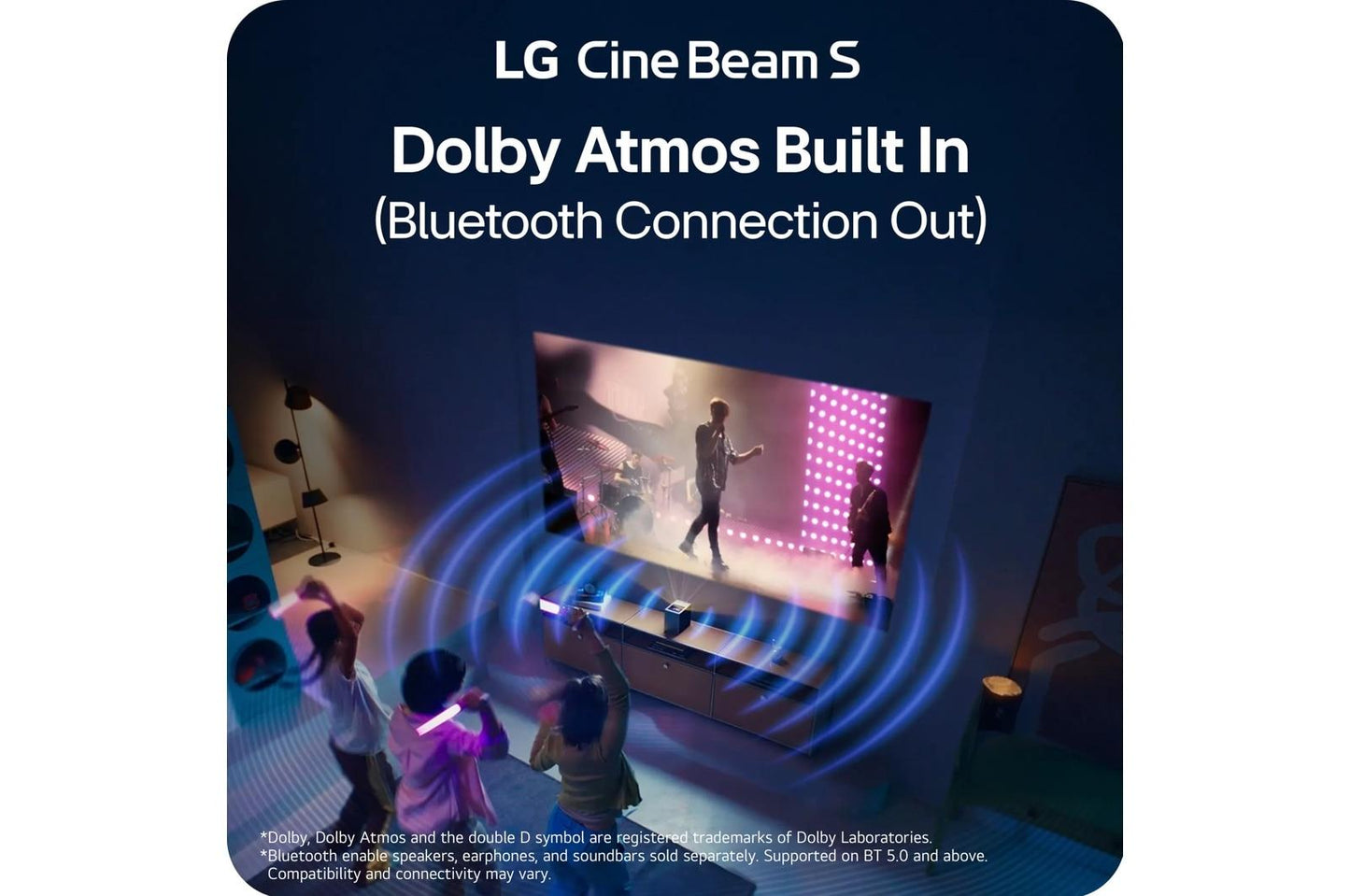 PU615U LG CineBeam S 4K UHD Smart Triple Laser UST Projector PU615U