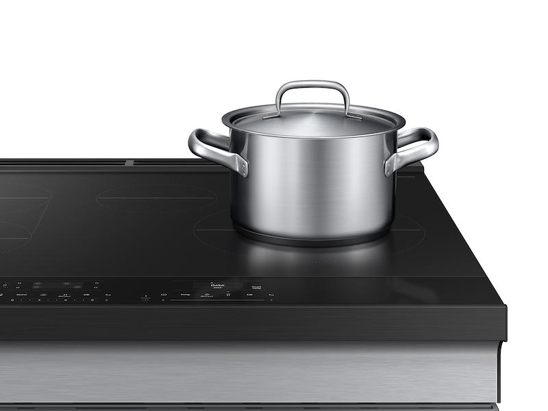 Samsung Bespoke 6.3 cu. ft. Smart Slide-In Induction Range with Ambient Edge Lighting™