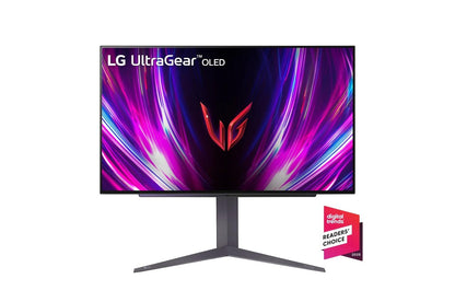 Lg 27GS93QEB 27 Inch UltraGear™ OLED QHD 1440P 240Hz 0.03ms HDR True Black 400 Gaming Monitor with G-Sync Compatible and FreeSync™ Premium Pro