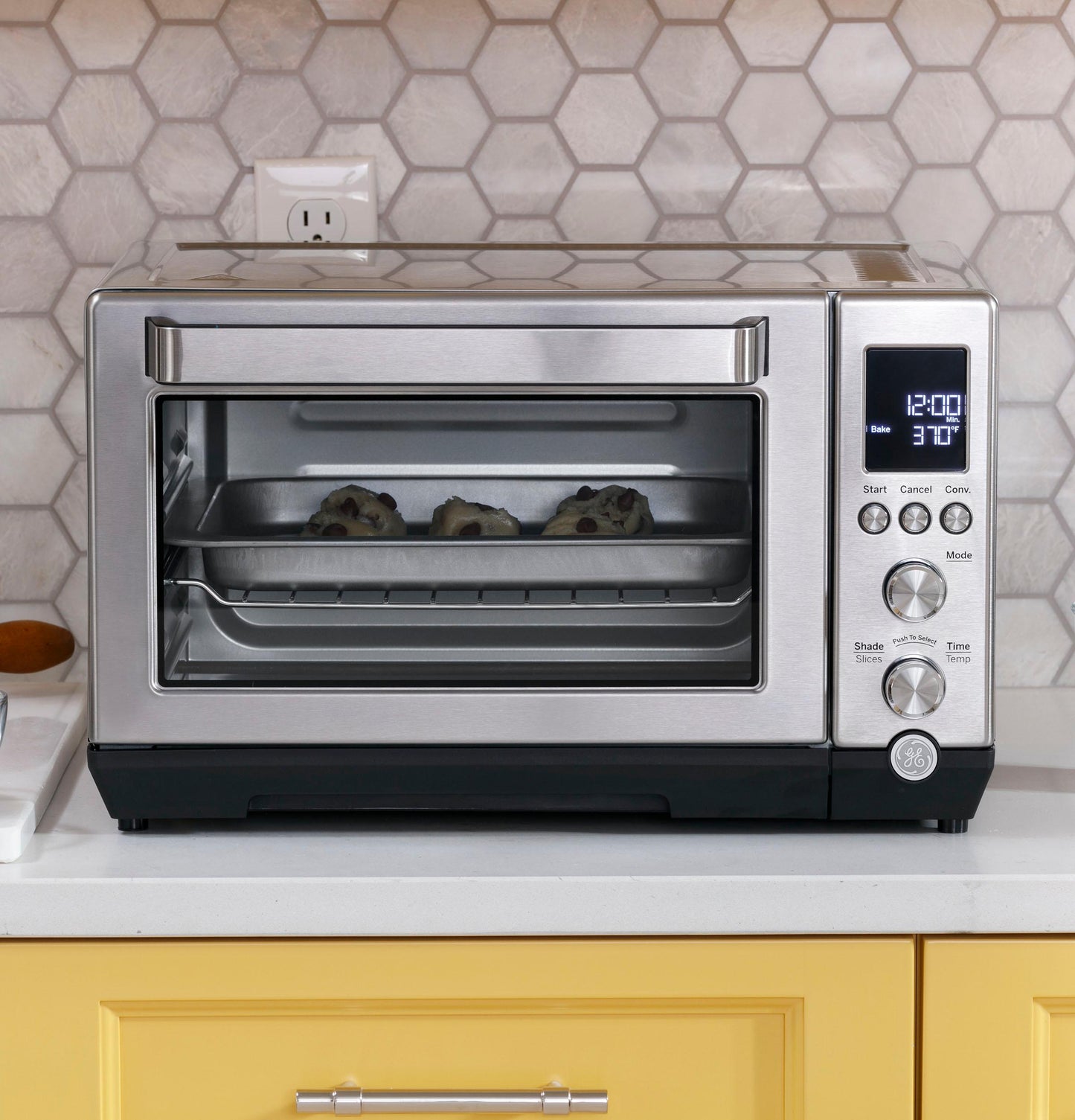 G9OCABSSPSS GE Quartz Convection Toaster Oven