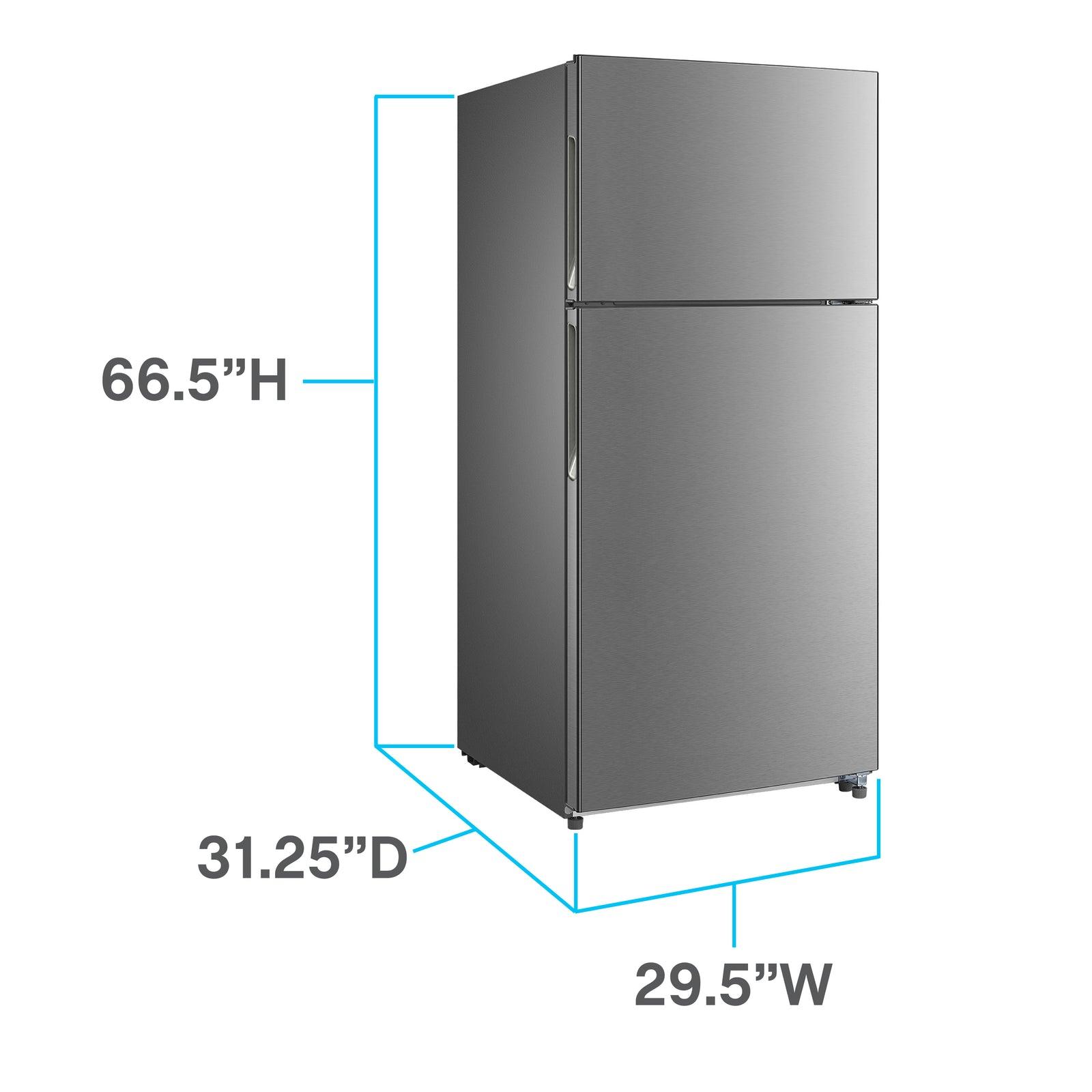 FF18D0W4 Avanti Frost-Free Apartment Size Refrigerator, 18.0 cu. ft. - White / 18 cu. ft.