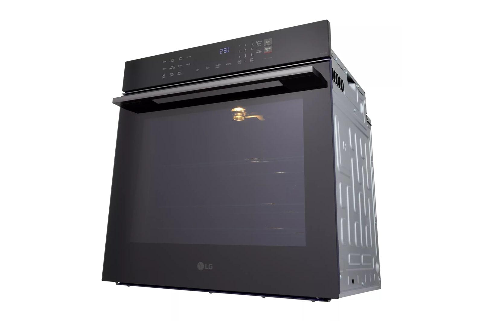 Lg 3.0 cu. ft. Smart Compact Wall Oven with True Convection and Air Fry