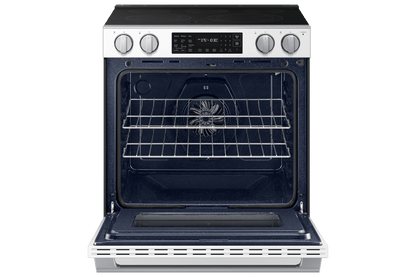 Samsung NSE80H63SW Bespoke Smart Slide-in Electric Range Pro Style Design  Air Fry Max  True Convection