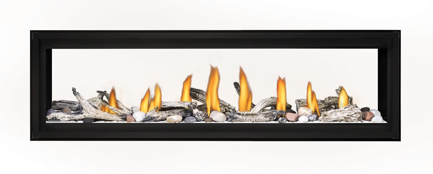 Napoleon Bbq LVX62N2X1 Luxuria 62 See Through Direct Vent Gas Fireplace