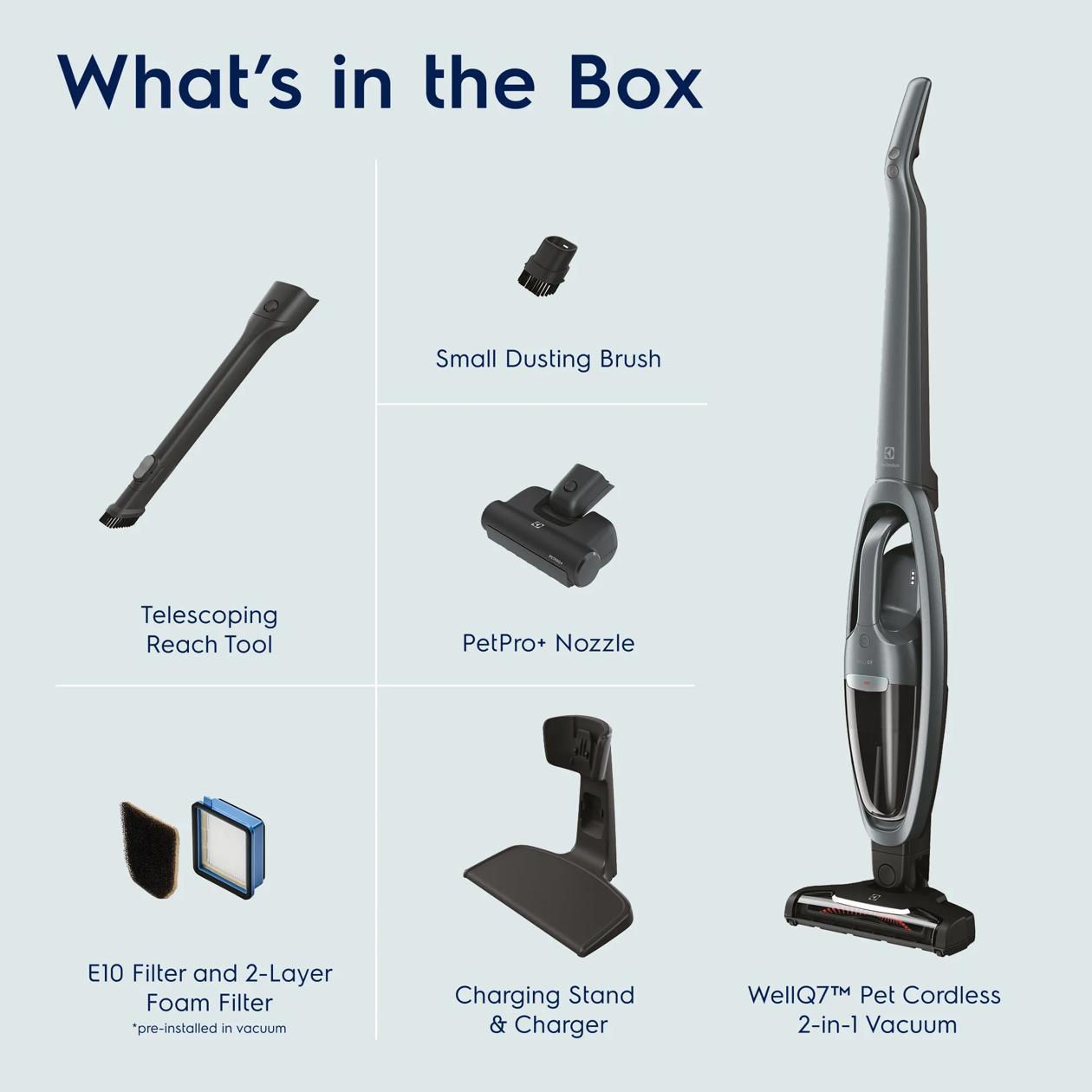 Electrolux EHVS35P2AT WellQ7™ Pet Vacuum