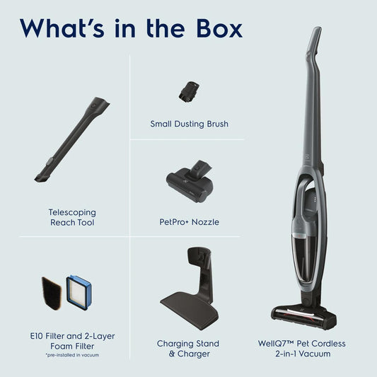 Electrolux EHVS35P2AT WellQ7™ Pet Vacuum