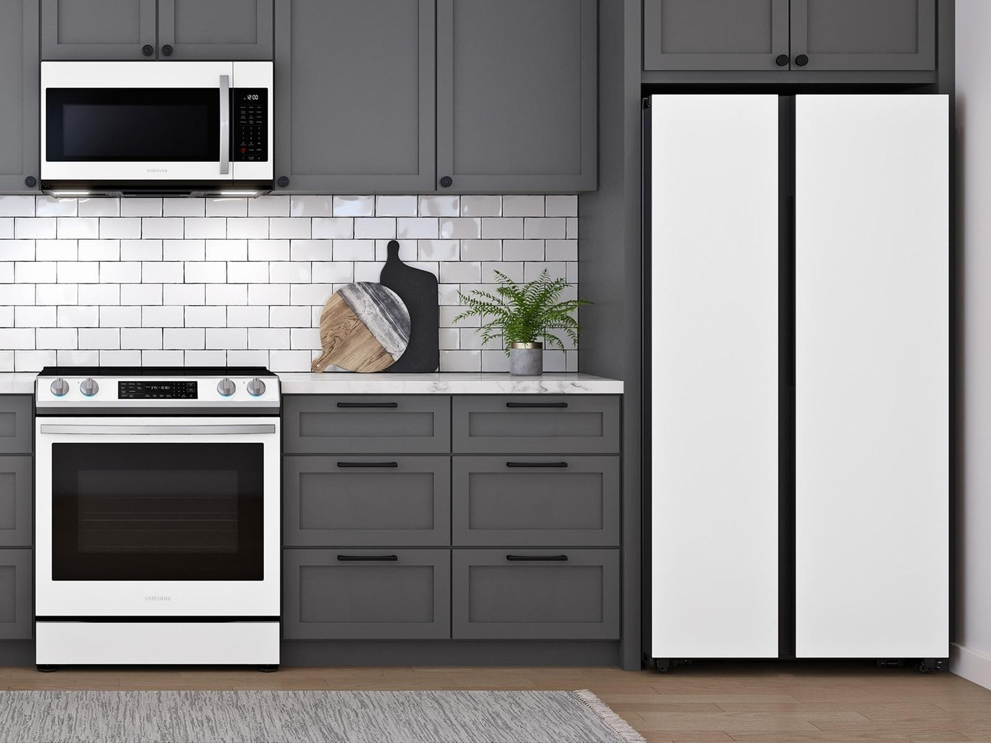 Samsung RS28CB760012 Bespoke AI Side-by-Side Inner Beverage Center™  Auto Open Door  28 cu.ft.