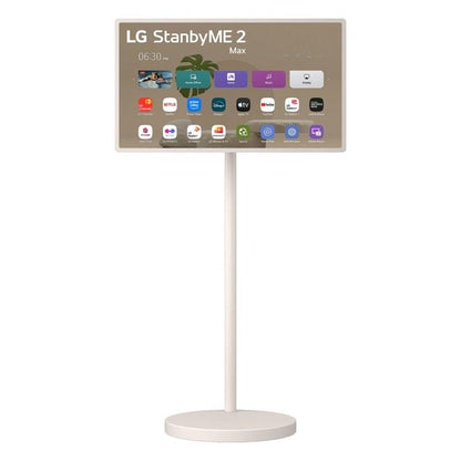 Lg 32LX6BWGAXT7SAUSALLC StanbyME 2 MAX 32 Inch Portable Smart Touch Screen with 4.5hr Battery and XT7 Bluetooth Speaker