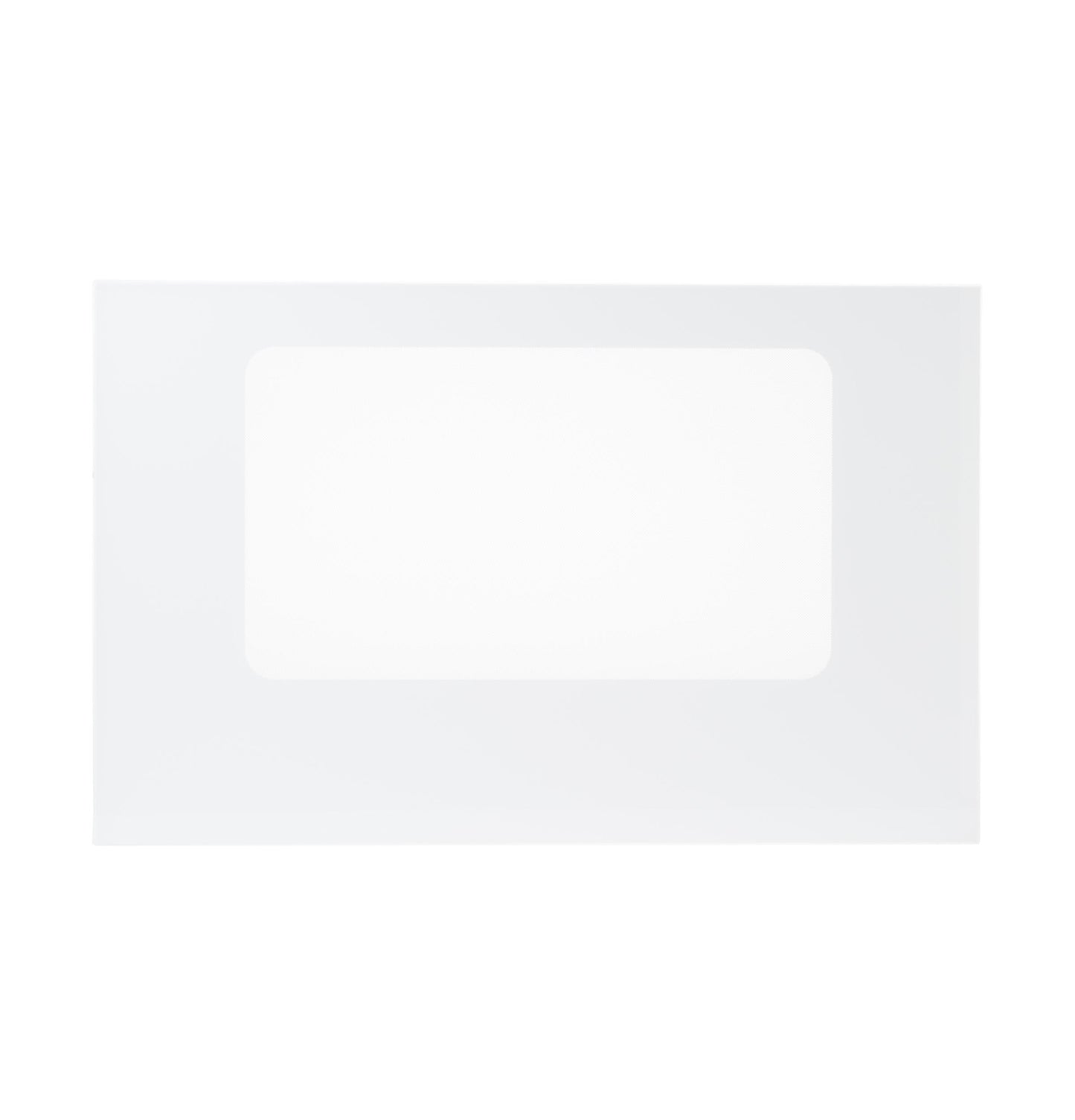 Ge Appliances WB57K5 Oven outer door glass - white color