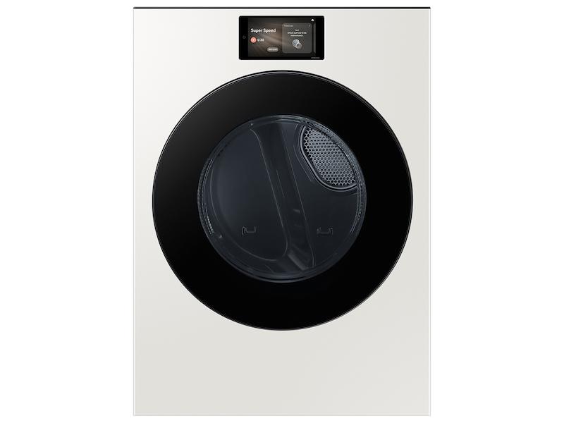 Samsung DV90F53AGY 7.6 cu. ft. Bespoke AI Ultra Capacity Front Load Gas Dryer with AI Home and AI OptiDry+ in Ivory