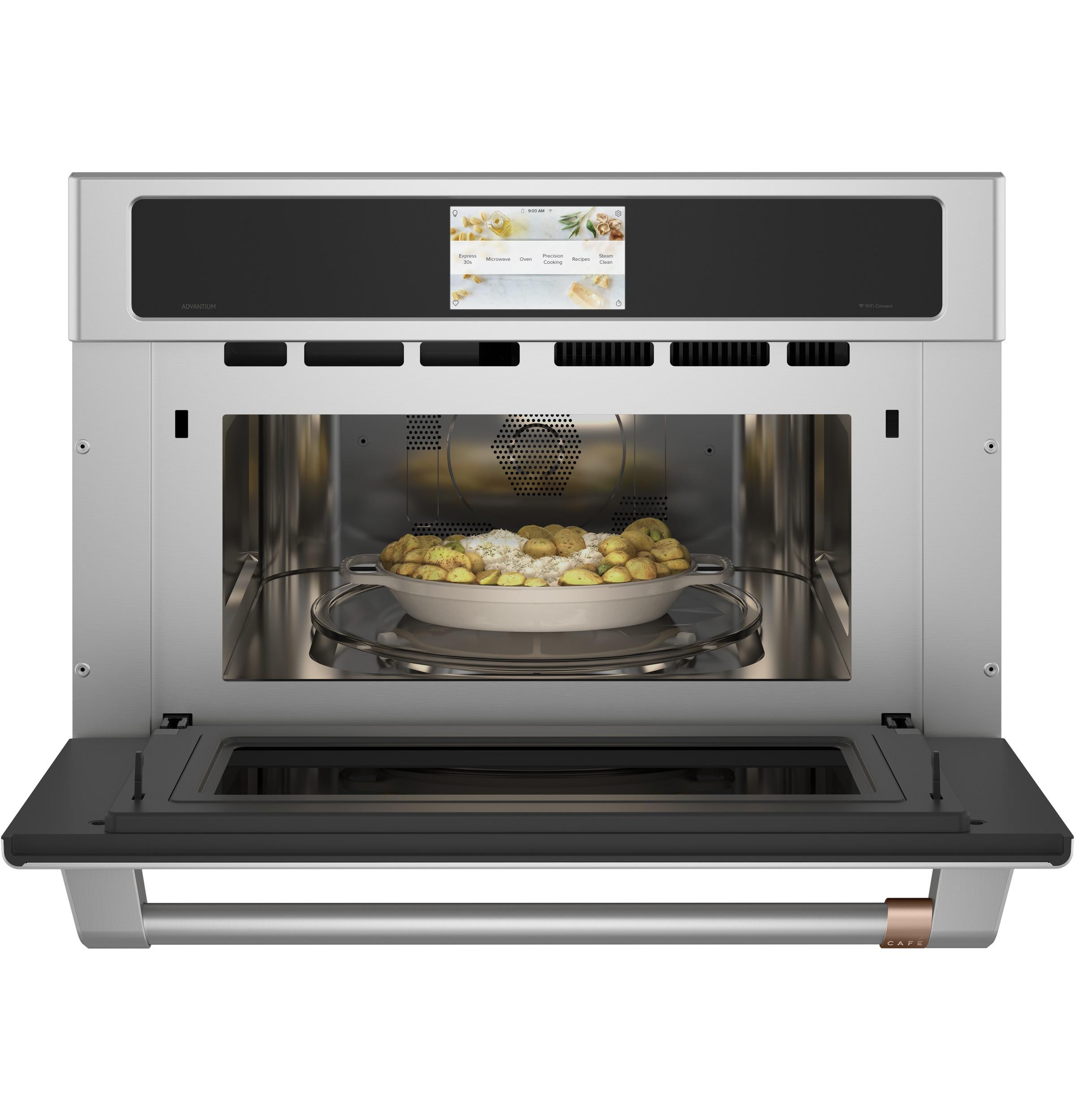 Cafe CSB923P2VS1 Caf(eback)™ 30" Smart Five in One Wall Oven with 240V Advantium® Technology