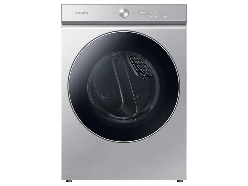 Samsung DVG53BB8900T Bespoke 7.6 cu. ft. Ultra Capacity Gas Dryer with AI Optimal Dry and Super Speed Dry in Silver Steel