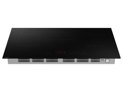 Samsung CC70F36S2D 36" Induction Cooktop with Anti-Scratch Matte Glass and Sync Burners in Black
