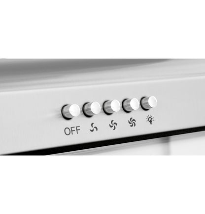 Cafe UVW7241SNSS 24" Chimney Vent with Tempered Glass