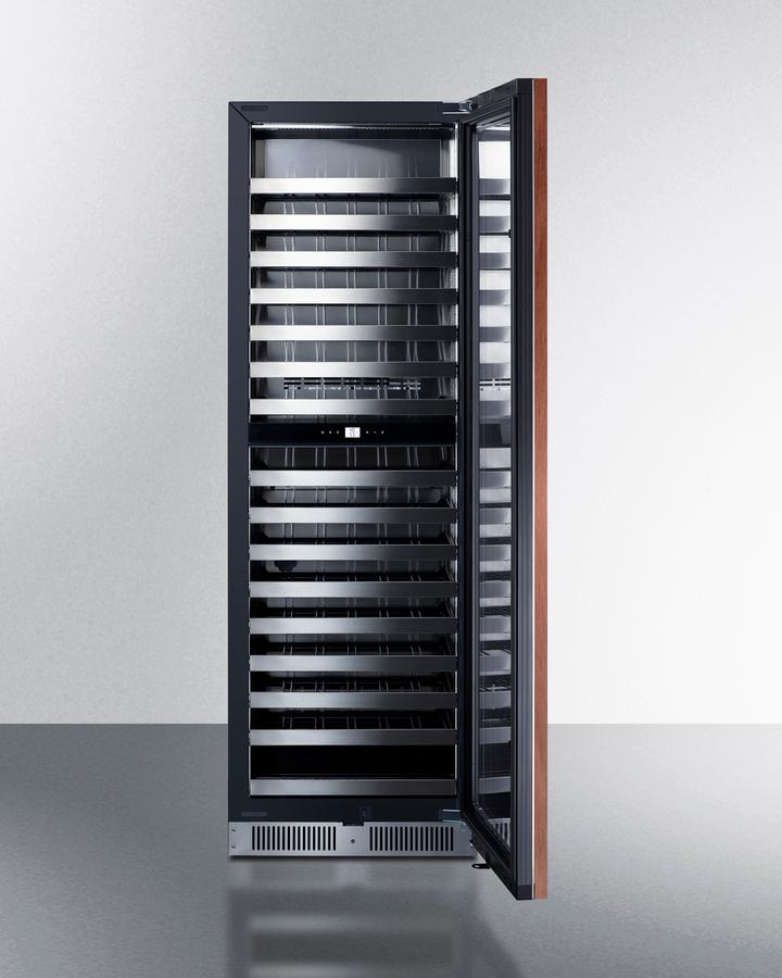 Summit SDHWC98PNR 24" Wide Dual Zone Wine Cellar (panel Not Included)