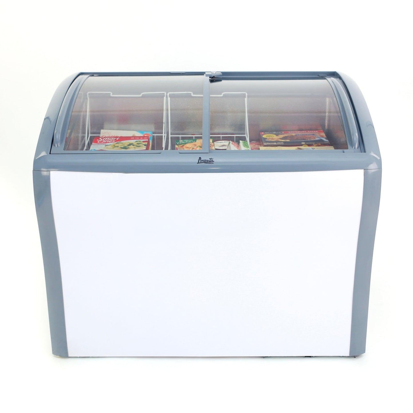 CFC836Q0WG Avanti 9.5 cu. ft. Commercial Glass Top Freezer or Refrigerator