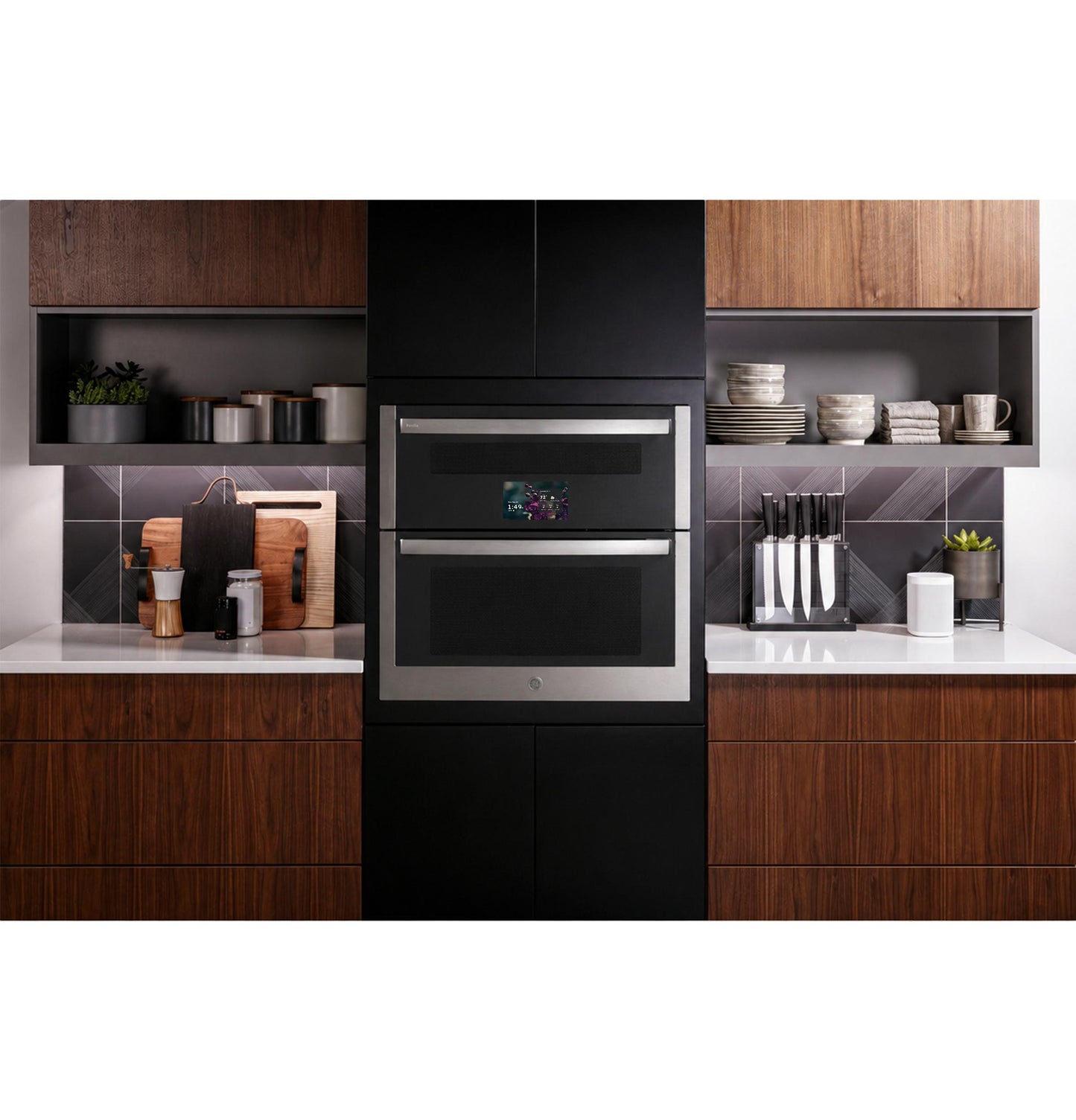 PTS9200SZSS GE Profile™ 30" Smart Built-In Twin Flex Convection Wall Oven