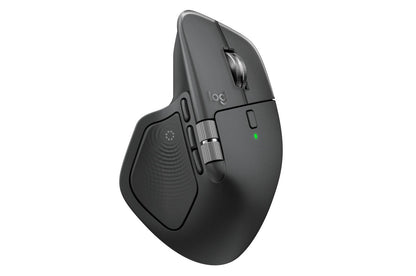 Lg 910007616 Logitech MX Master 4 for Business, Wireless Mouse with Quiet Clicks, 8K DPI, MagSpeed Scrolling, Logi Bolt Receiver, Graphite