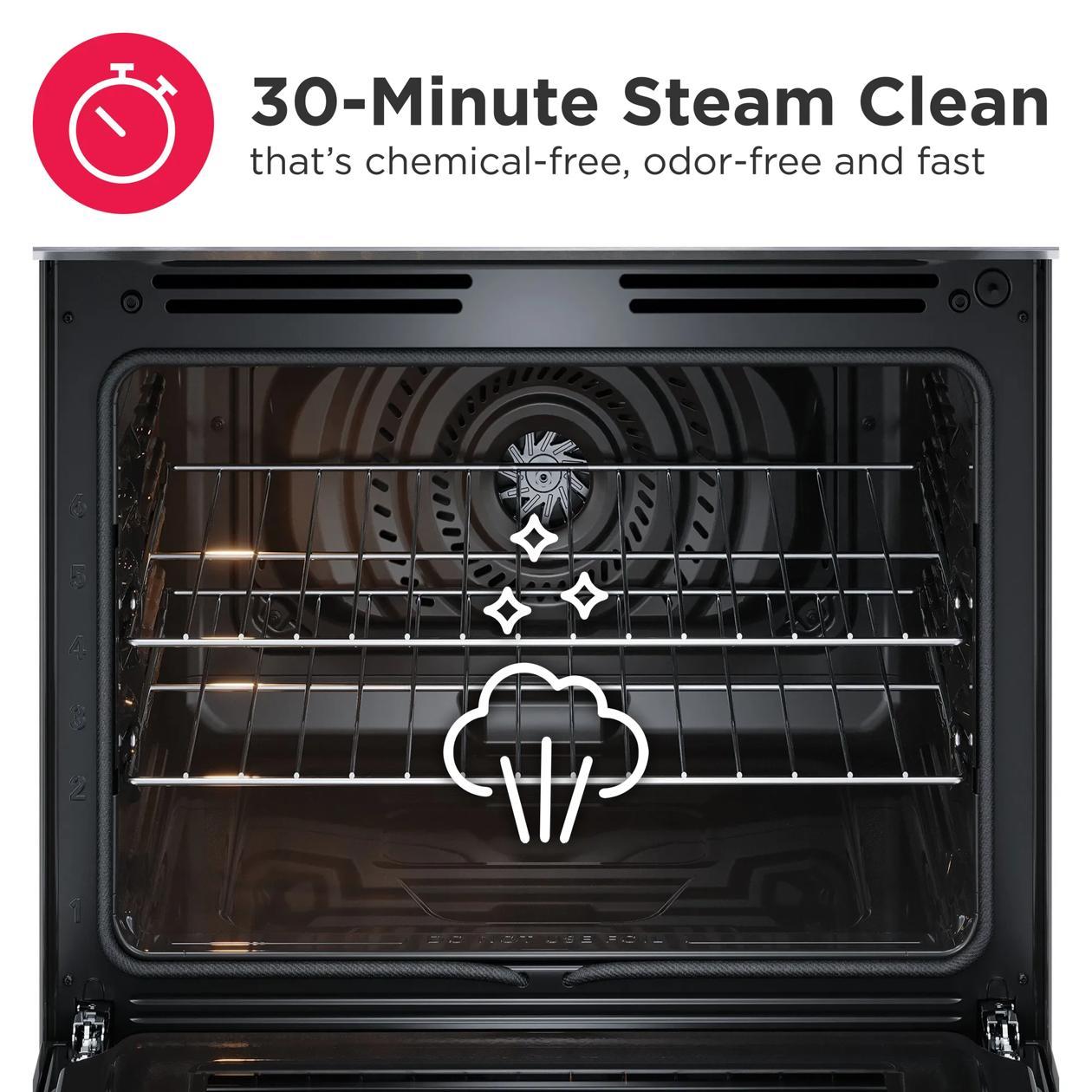 Frigidaire GCRG3059BF 30" Rear Control Gas Range with Air Fry