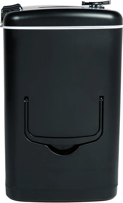 Frigidaire EFMIS175BLACK 9-Can Retro Mini Fridge Cooler - Black
