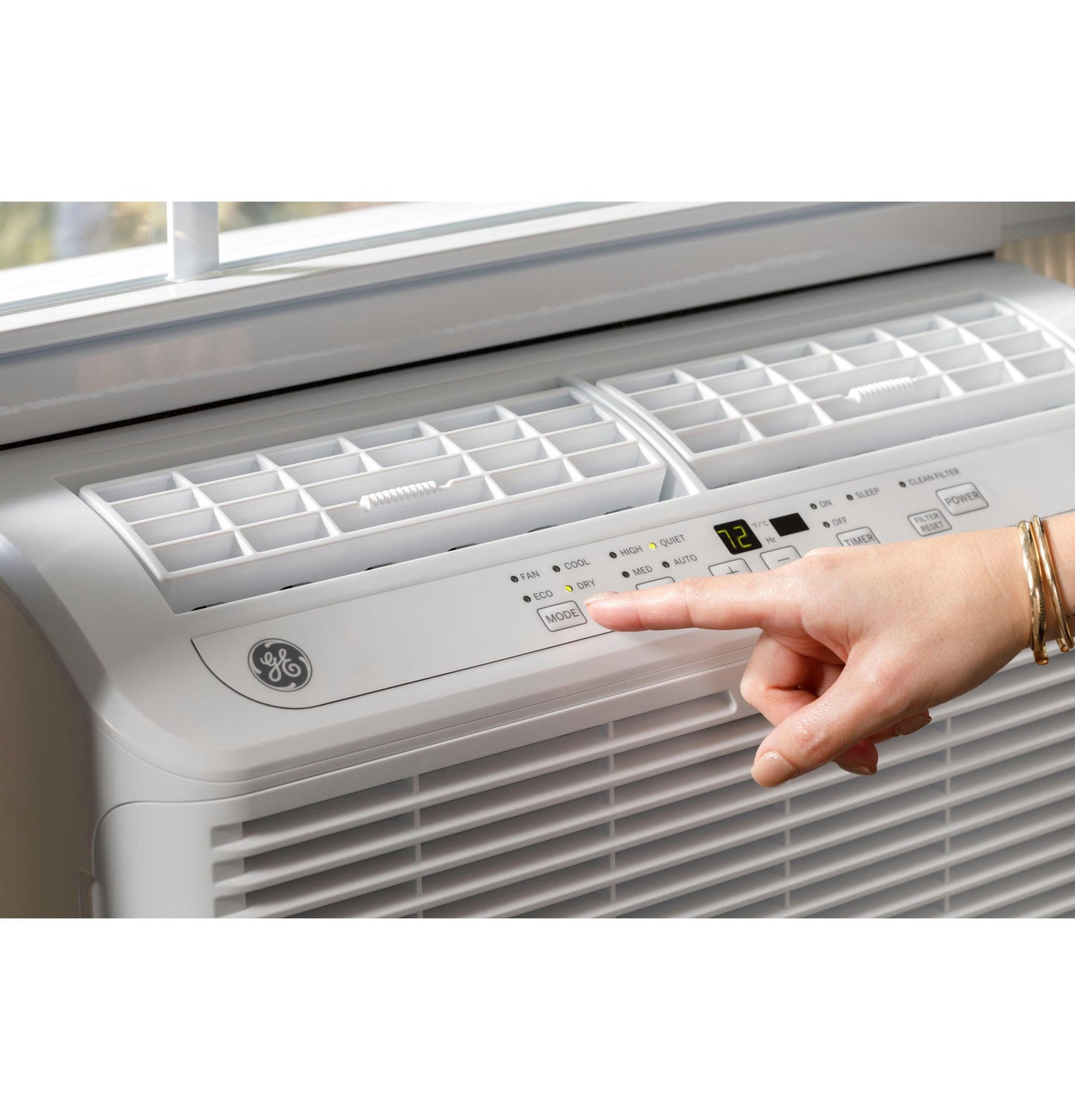 AHEL06BB GE® 6,200 BTU Ultra Quiet Window Air Conditioner for Small Rooms up to 250 sq. ft.