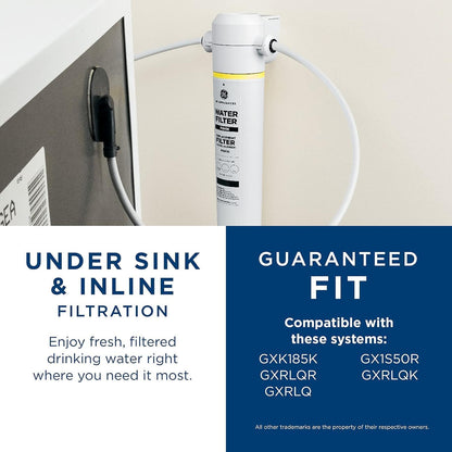 Ge Appliances FQK1K Replacement Water Filter for Single Stage or In-Line Systems