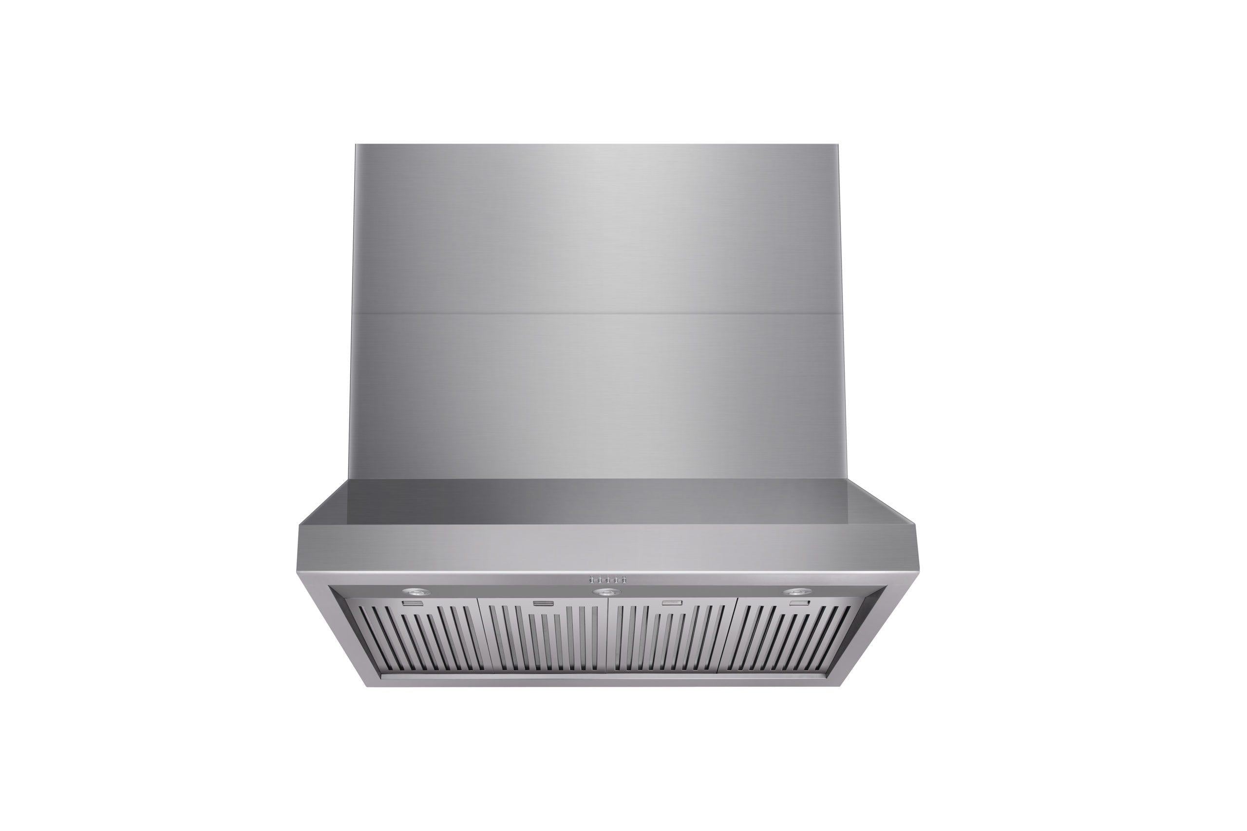 36 Inch Professional Range Hood, 16.5 Inches Tall in Stainless Steel  (DISCONTINUED) - THOR Kitchen