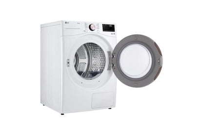 Lg DLHC4002W 7.8 cu. ft. Mega Capacity Smart Front Load Dryer with Dual Inverter HeatPump™ Technology and Inverter Direct Drive Motor System
