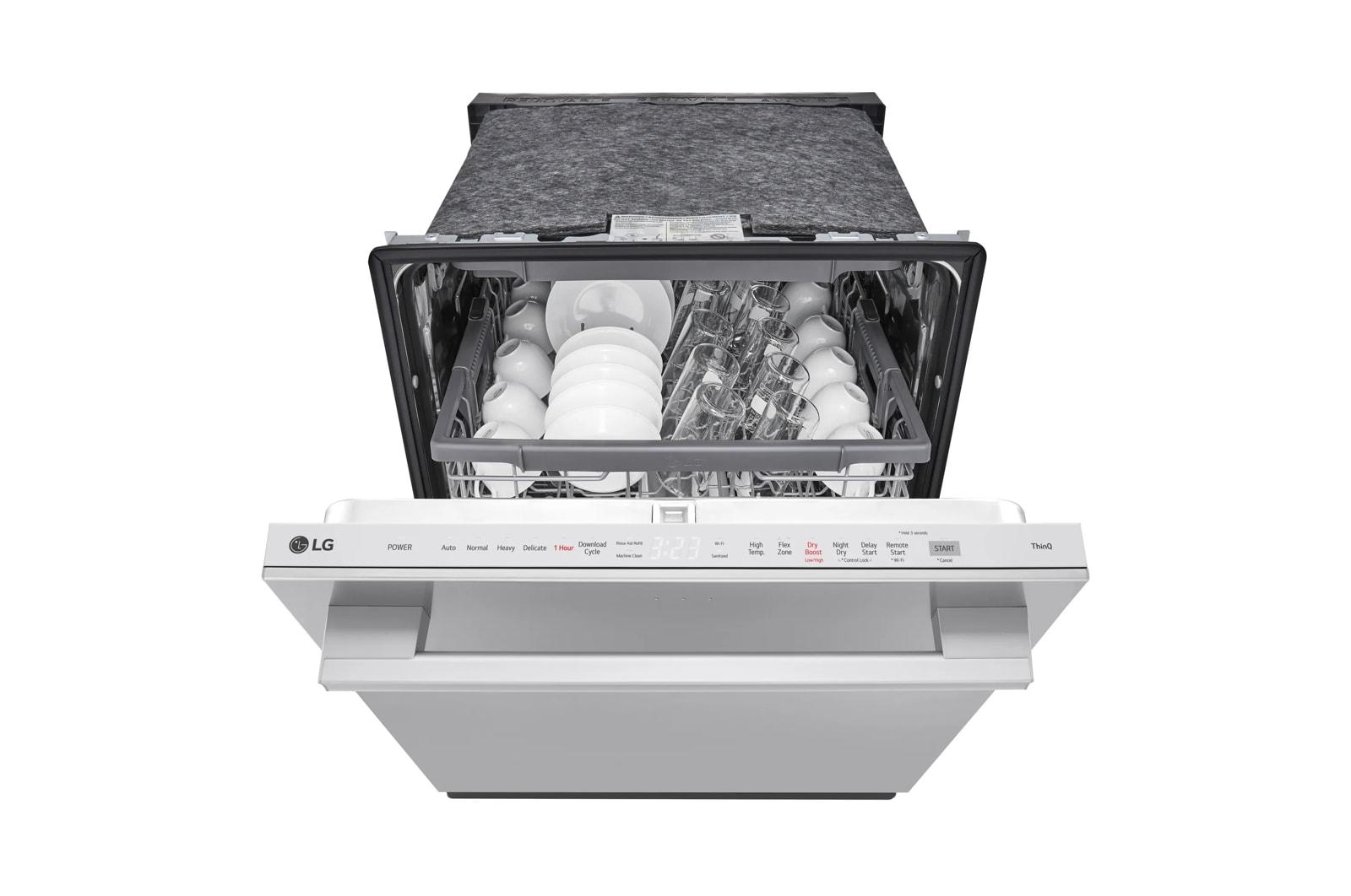 Lg LDTH555NS Top-Control Dishwasher with 1-Hour Wash & Dry, QuadWash® Pro, and Dynamic Heat Dry™