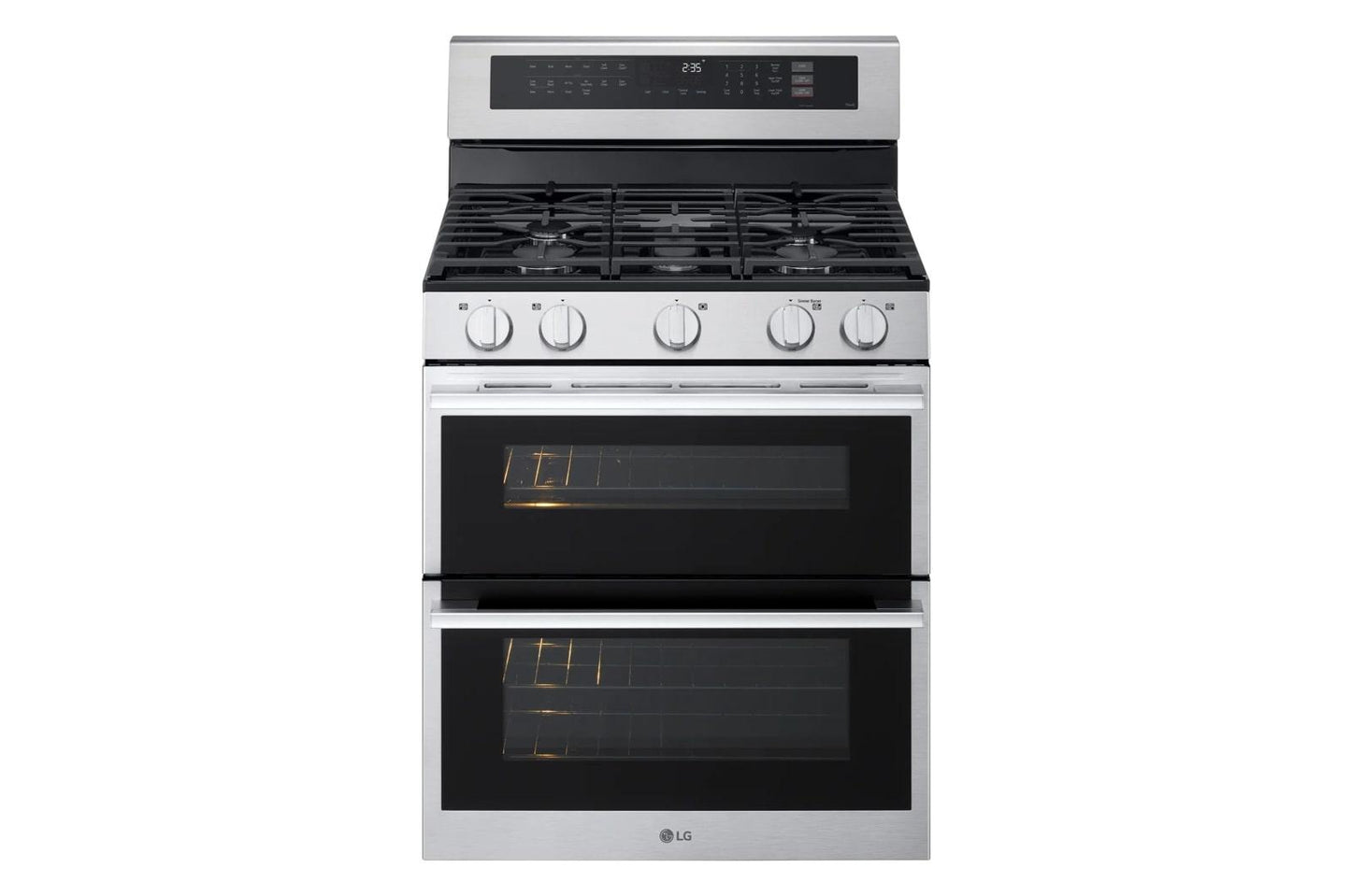 Lg LDGL6924Y 6.9 cu. ft. Smart Gas Double Oven Freestanding Range with ProBake Convection®, Air Fry & Air Sous Vide