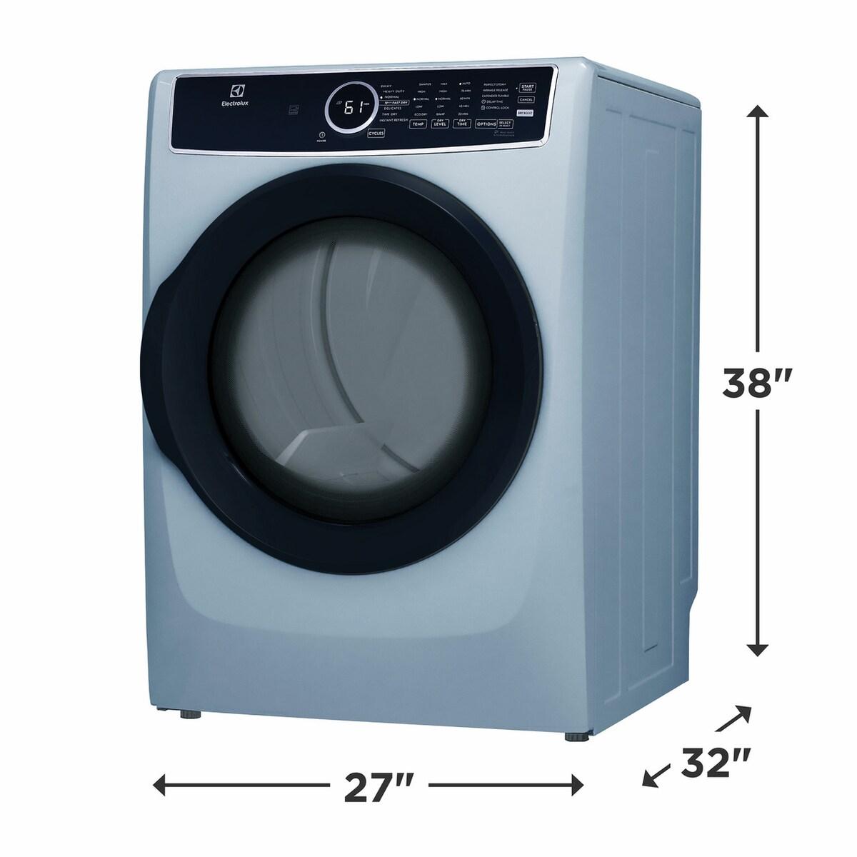 ELFE7437AG Electrolux Front Load Perfect Steam™ Electric Dryer with Instant Refresh - 8.0 Cu. Ft.