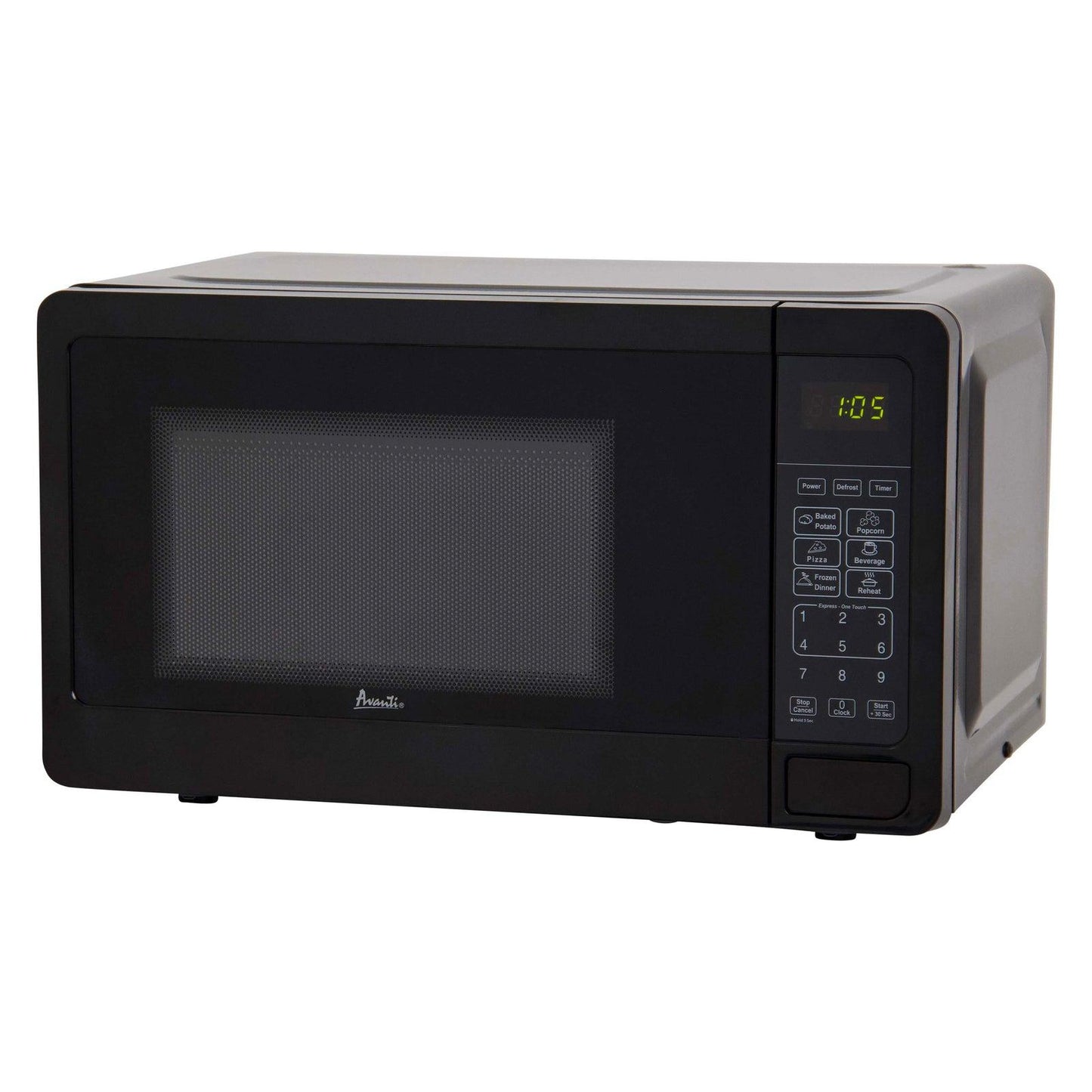 MT7V3S Avanti Countertop Microwave Oven, 0.7 cu. ft. - Stainless Steel