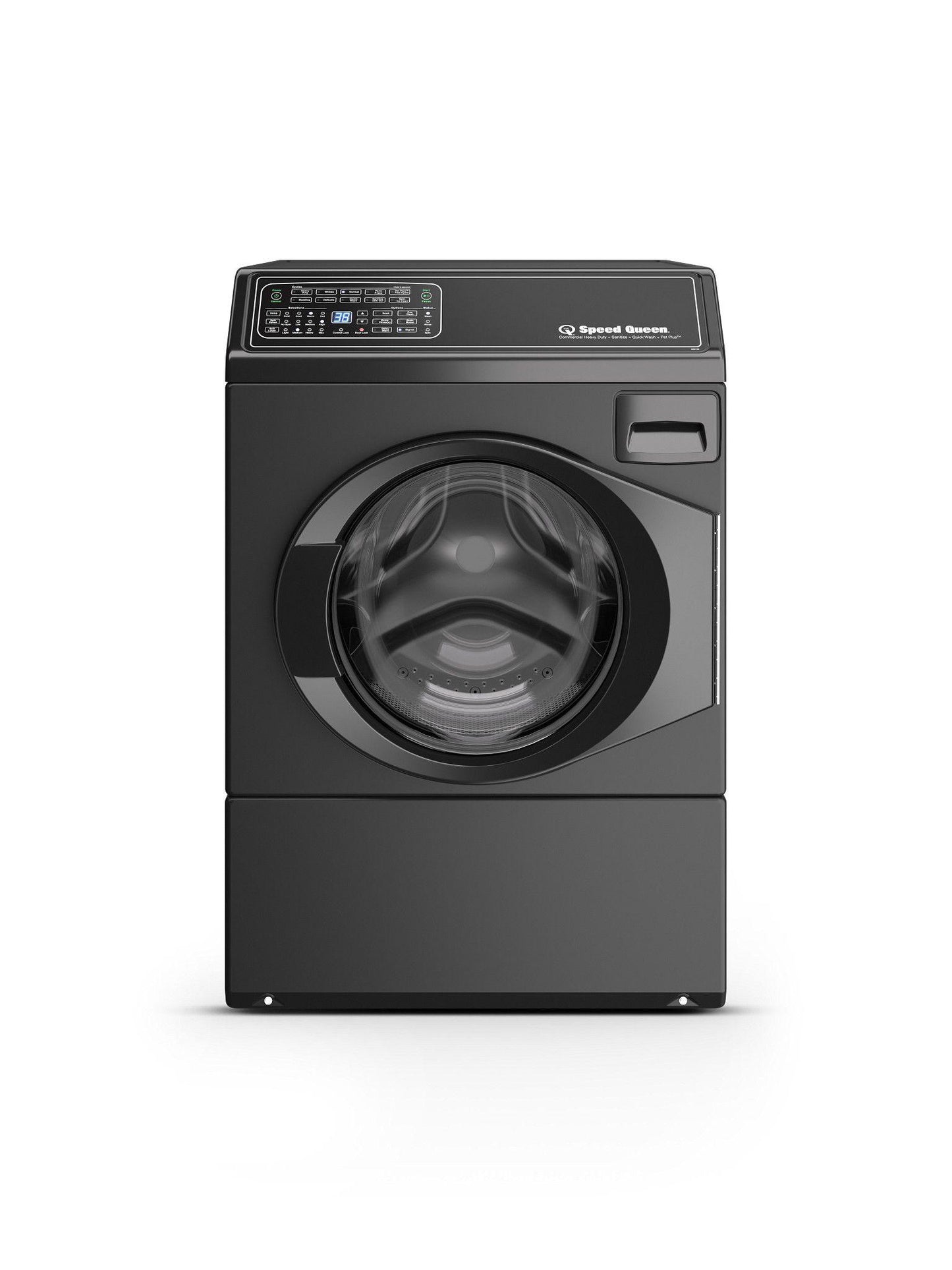 Speed Queen FF7012BN Matte Black Front Load Washer w/ Right Hinge