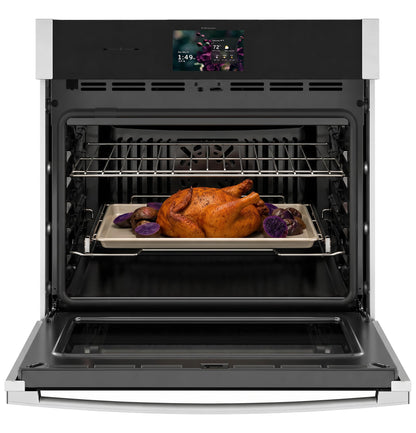 PTS7000SZSS GE Profile™ 30" Smart Built-In Convection Single Wall Oven with No Preheat Air Fry and Precision Cooking