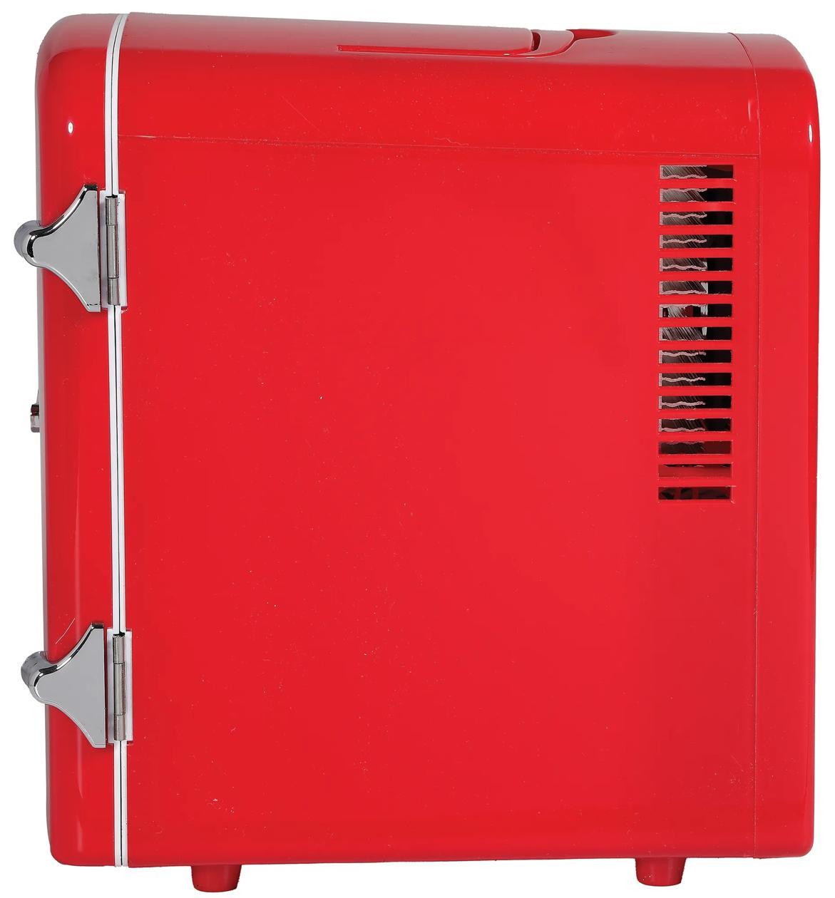 Frigidaire EFMIS229RED 6-Can Retro Mini Fridge Cooler - Red