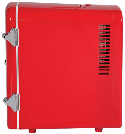 Frigidaire EFMIS229RED 6-Can Retro Mini Fridge Cooler - Red