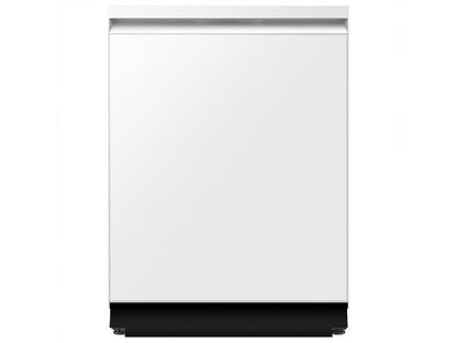 Samsung DW90F89T0U12 38 dBA Bespoke Smart Dishwasher with 3rd Rack Washing System in White Glass