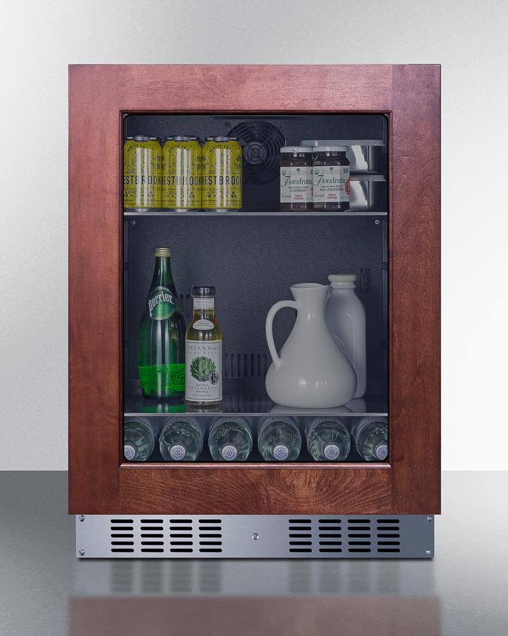 Summit AL57GPNRLHD 24" Wide Built-in Beverage Center, ADA Compliant (panel Not Included)