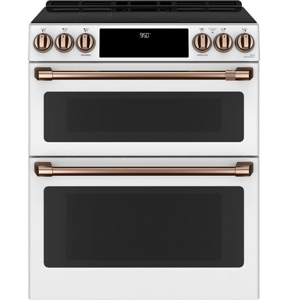 Cafe CXFCHHKPMCU CAF(EBACK)™ Front Control Induction Knobs and Handles - Brushed Copper
