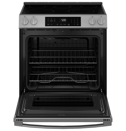 GRS500PVSS GE® ENERGY STAR® 30" Slide-In Electric Range with Crisp Mode