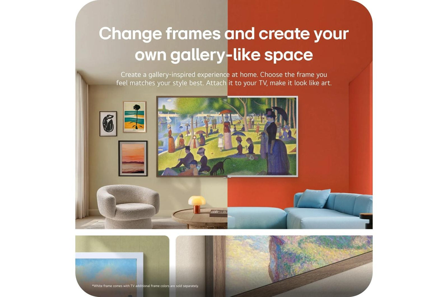 Lg 55LX7BPUA 55 Inch Class LG Gallery TV with Frame LX7B Mini LED 4K Smart TV 2026
