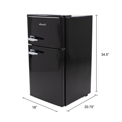 RMRT30X5RIS Avanti 3.1 Cu. Ft. Retro Compact Refrigerator - Red