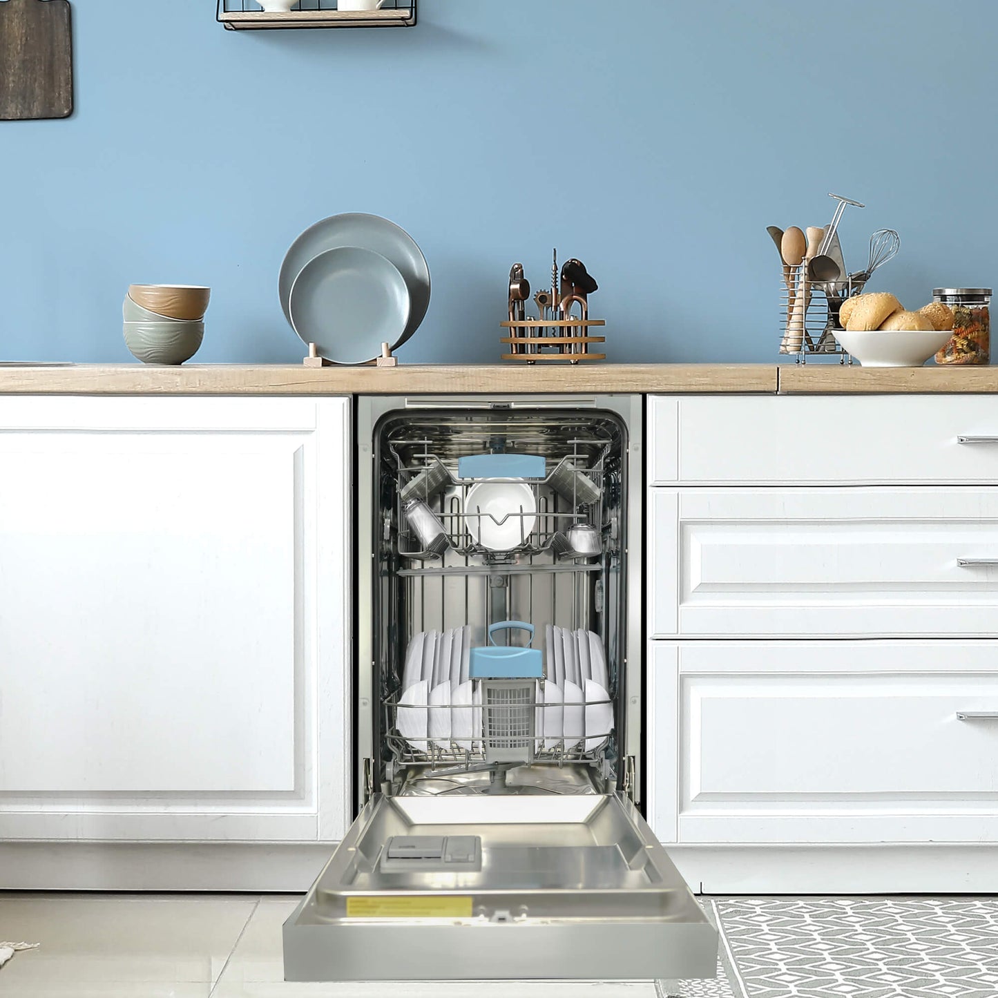 DDW18D1ESS Danby 18" Wide Built-in Dishwasher in Stainless Steel