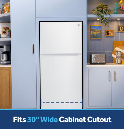 GPS21KGZWW GE® 21 Cu. Ft. Garage Ready Top-Freezer Refrigerator