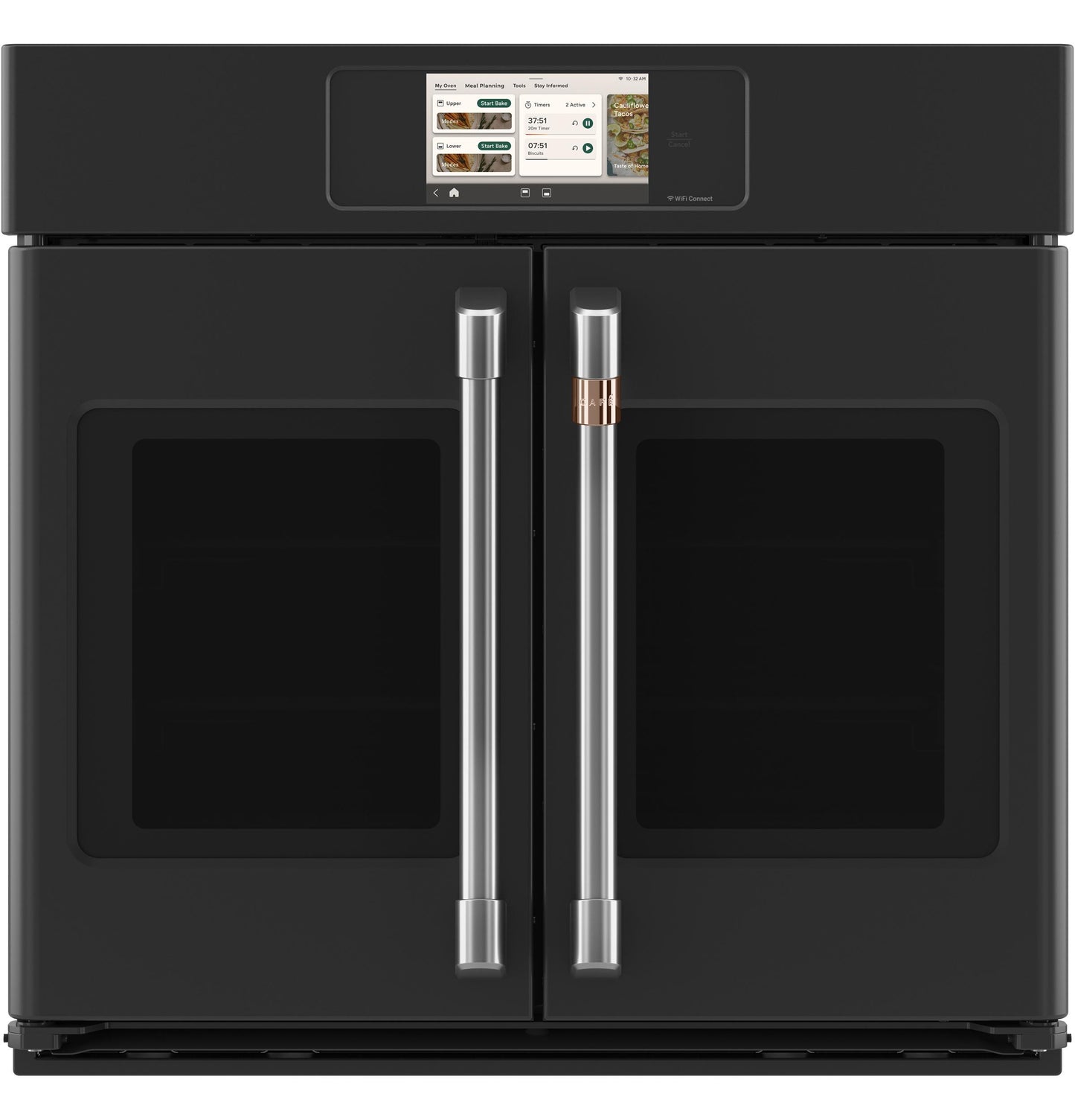 Cafe CTS90FP3ZD1 CAF(EBACK)™ Professional Series 30" Smart Built-In Convection French-Door Single Wall Oven
