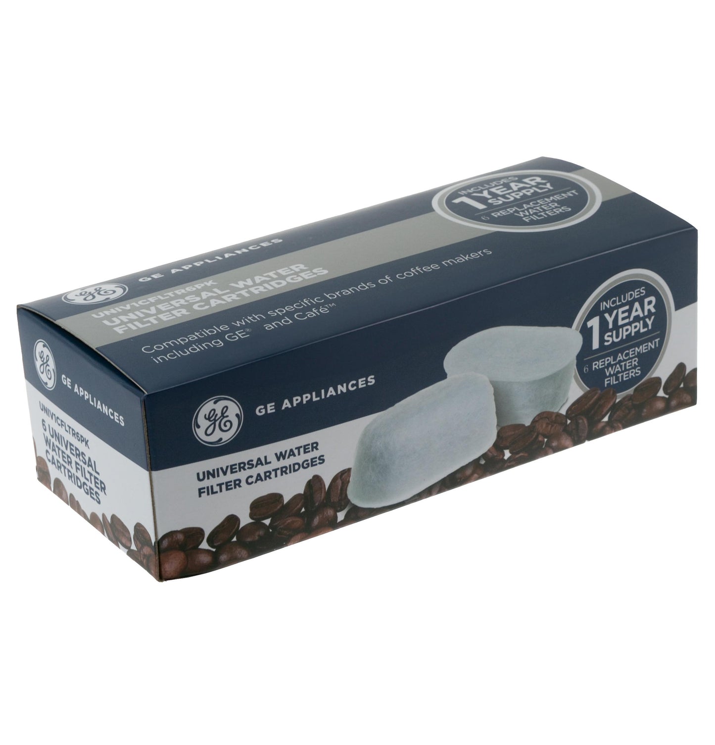 Ge Appliances UNIV1CFLTR6PK Water Filter Cartridges - 6 PACK
